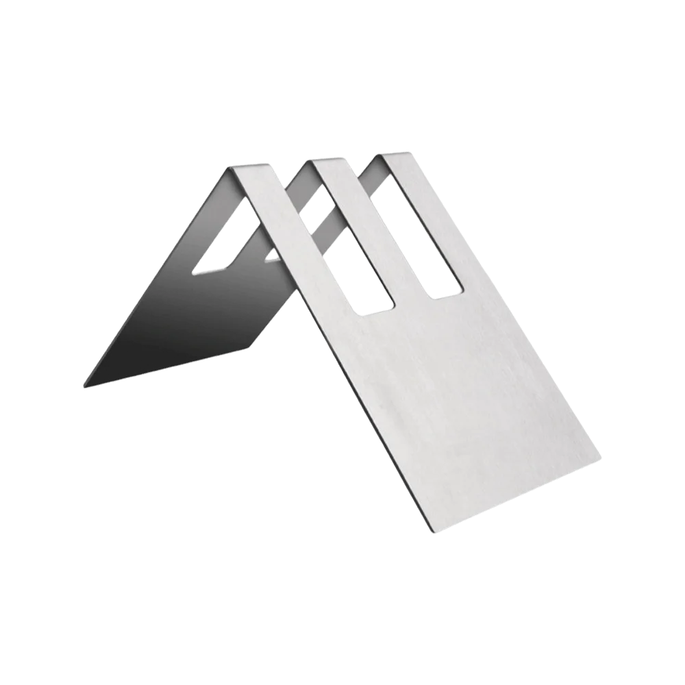 Stainless Steel Coffee Filter Holder V-Shaped Fan-Shaped Filter Paper Holder Single/Double Slot Durable