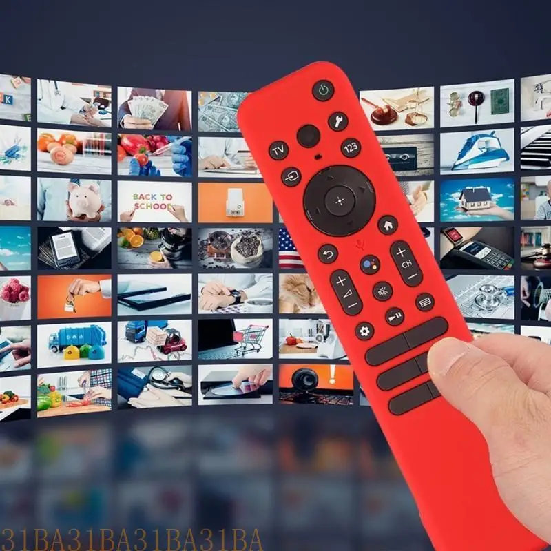 

31BA Стильные силиконовые обложки кожи для RMF TX810U TELEVISION DELET CORTION