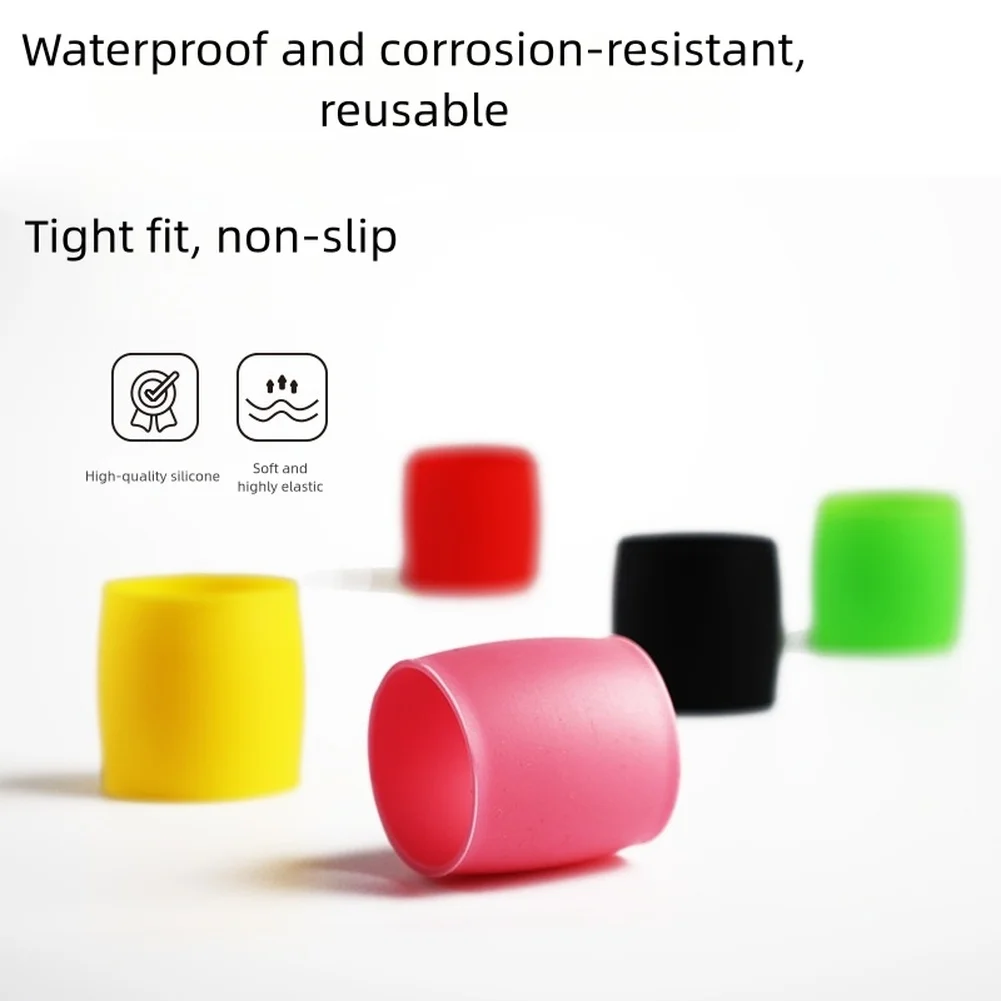 

1pc Road Bike Handlebar Tape Fixed Ring Silicone High Elasticity Handle Band End Closing Loop Bicycle Handle Bar Accessories