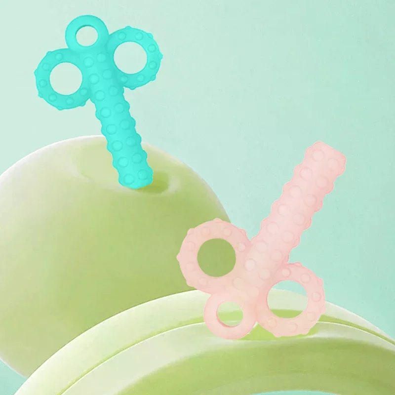 

Детский речевой терапевтический массажер для зубов, детская жевательная трубка, наконечник для детей для горения, реабилитация оральных мышц, поезд, говорящий силиконовый инструмент