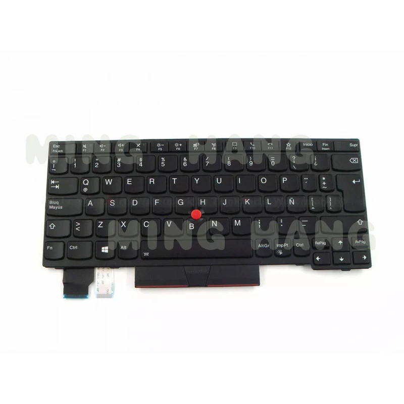 

l 5N20V43040 for Lenovo ThinkPad L13 L13 Yoga Gen 2 Spanish LAS Backlit Keyboard