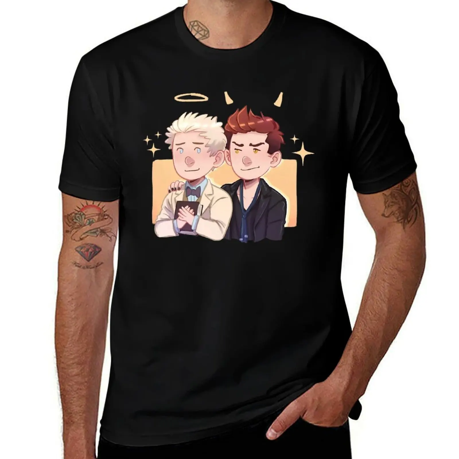 shirt Demon man printed t designer T-Shirt shirts shirts cotton t Angel man t for
