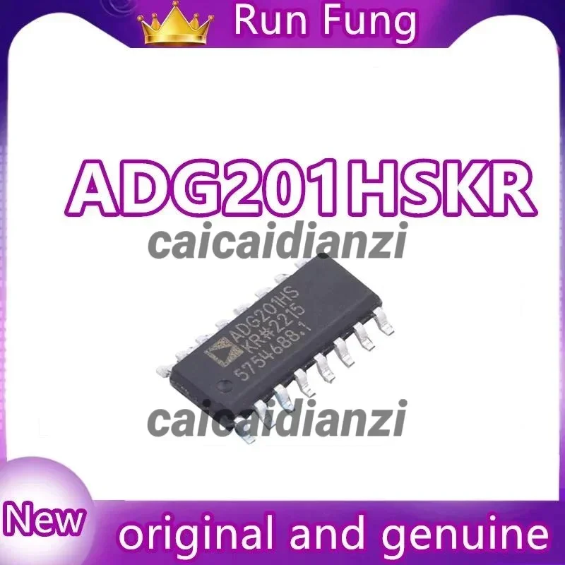 5Pcs/Lot   ADG201HSKR  ADG201  4 Circuit IC Switch 1:1 50Ohm 16-SOIC New Original