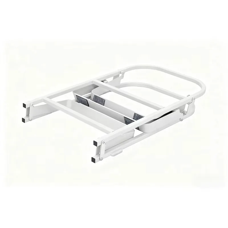 New design saves space household furniture metal bed metal bedroom folding single bed frame