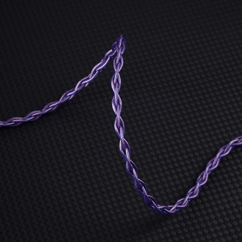 NICEHCK SpaceAuAg سبائك الذهب والفضة + سبائك المستوردة النحاس ياربود استبدال كابل 3.5/2.5/4.4 مللي متر MMCX/2Pin لرباعية Kailua IEM