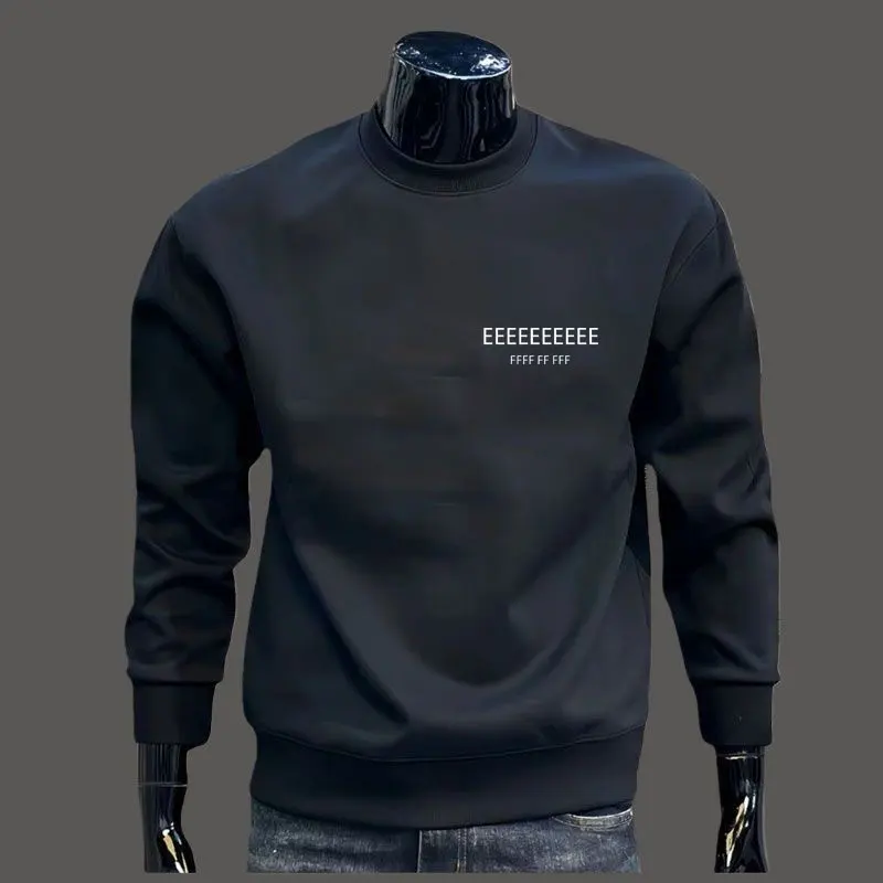 2026 Cross border hot selling men's jogging hoodie, luxurious design with plush letters, street style couple cycling armor
