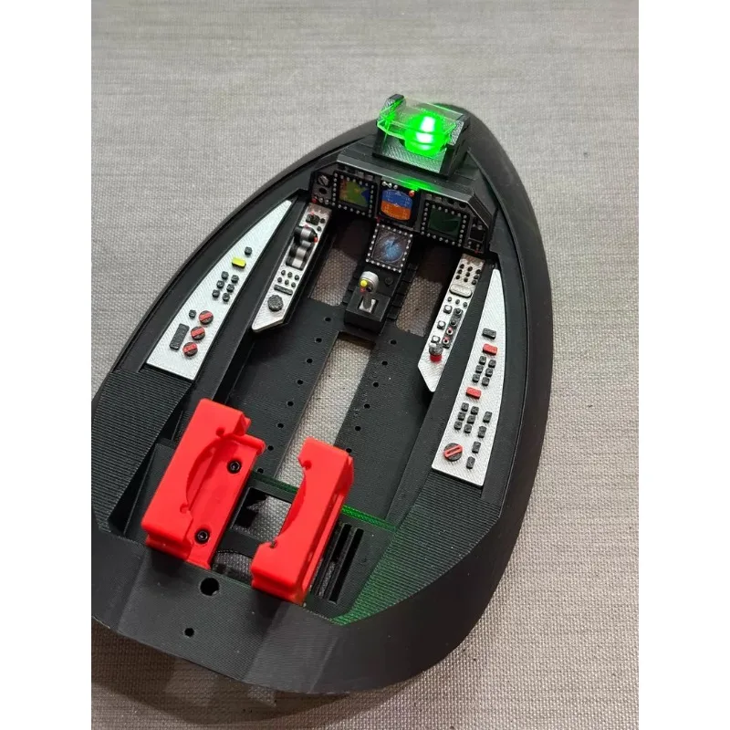 

Кабина пилота для БПЛА с фиксированным крылом Finwing, 3D-печатный цветной реалистичный интерьер, имитация в натуральную величину, аксессуары для модернизации радиоуправляемых самолетов