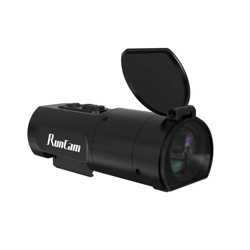 Runcam scopecam plus 40x lente 15 a 500 pés 2.7k 60fps airsoft paintball zoom câmera