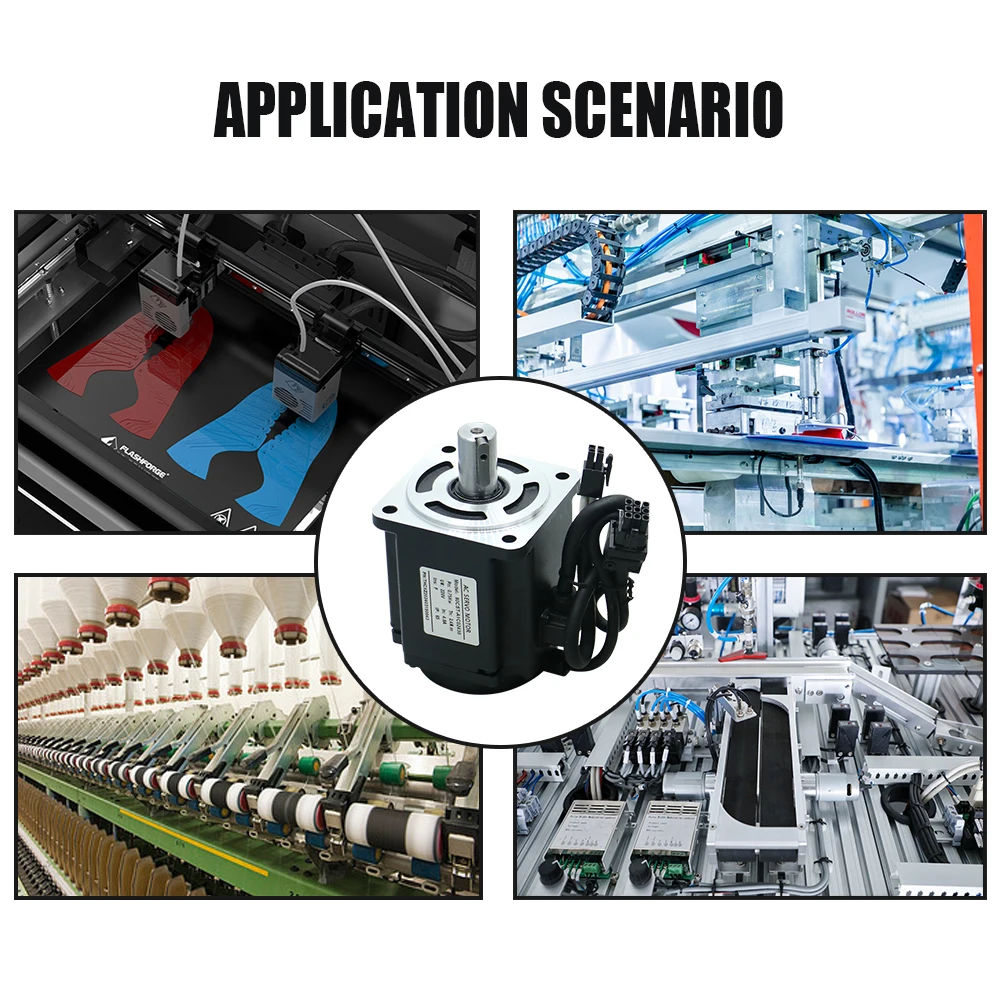 محرك سيرفو للتيار المتردد ، سائق المحرك المتطابق ، 0.75 كيلو وات ، W ، W ، CNC W ، CNC ، من من من من من ، من ، W W W ، 1.27N ،