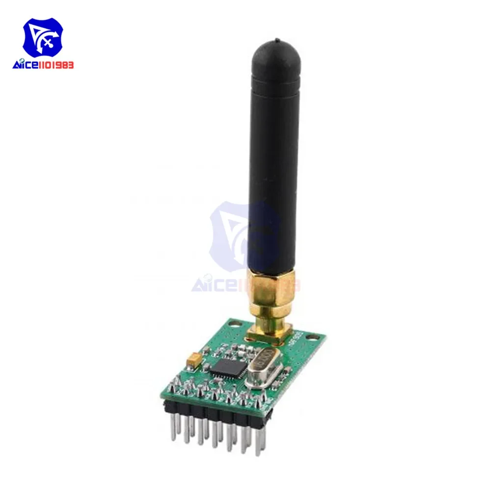 diymore NRF905 Wireless Transceiver Module WiFi Transmitter Receiver Board with Antenna FSK GMSK 433MHz 868MHz 915MHz