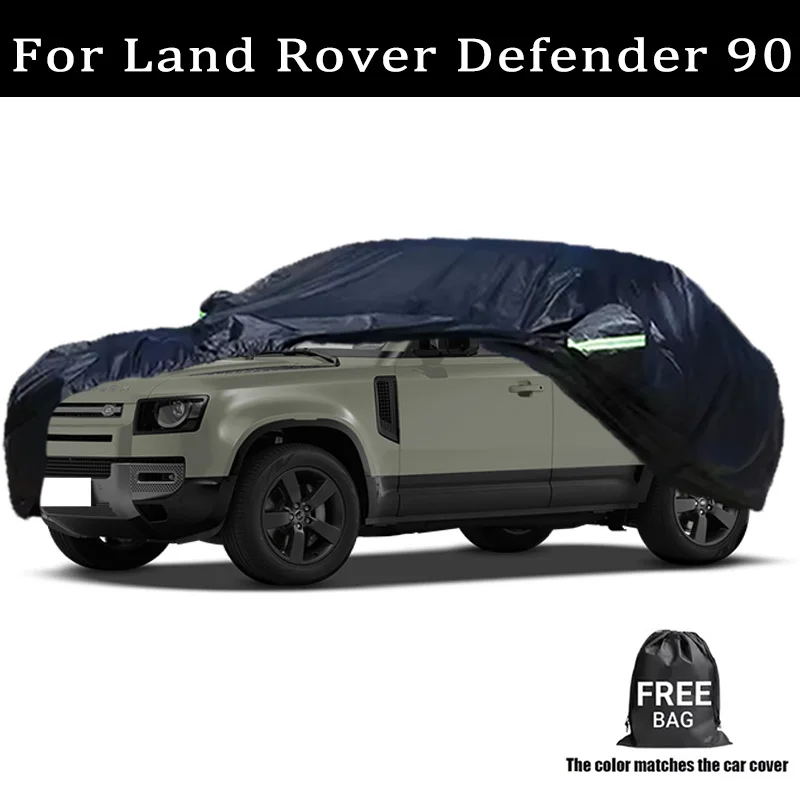 

For Land Rover Defender 90 Car Covers Outdoor Waterproof Dustproof Sun Rain Snow Protection Thick Oxford Cloth Full