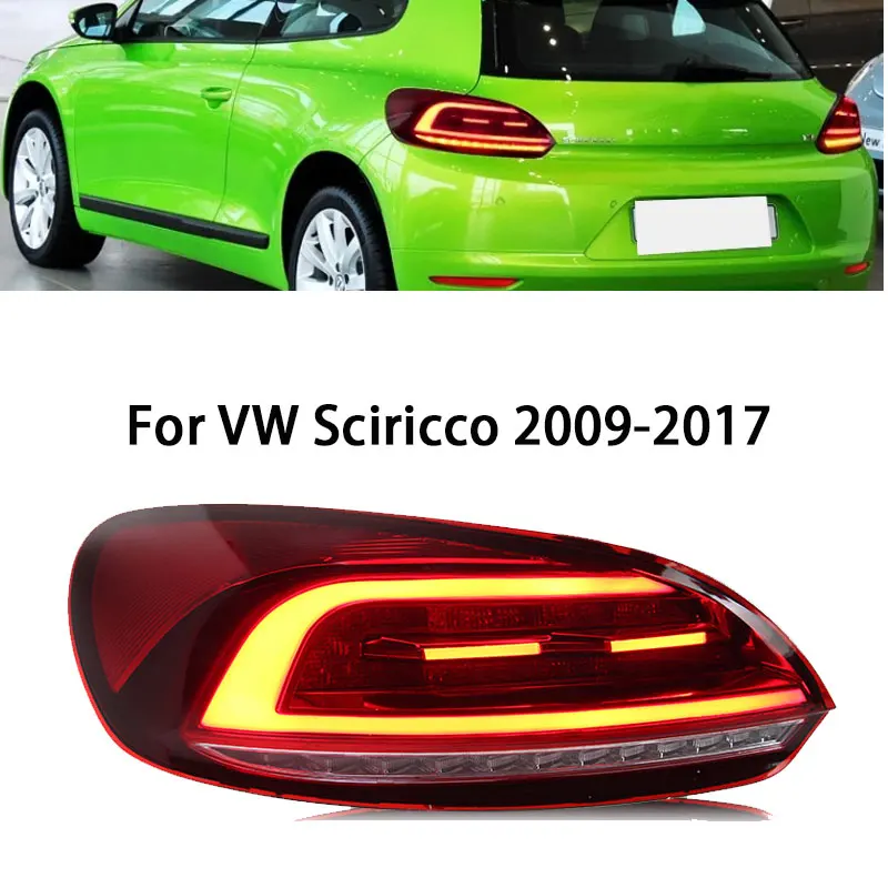 

Задний фонарь для VW Scirocco светодиодный, задние фонари 2009-2014, задний фонарь, Стайлинг автомобиля, задний фонарь DRL, фотообъектив, автомобильные аксессуары, задний фонарь