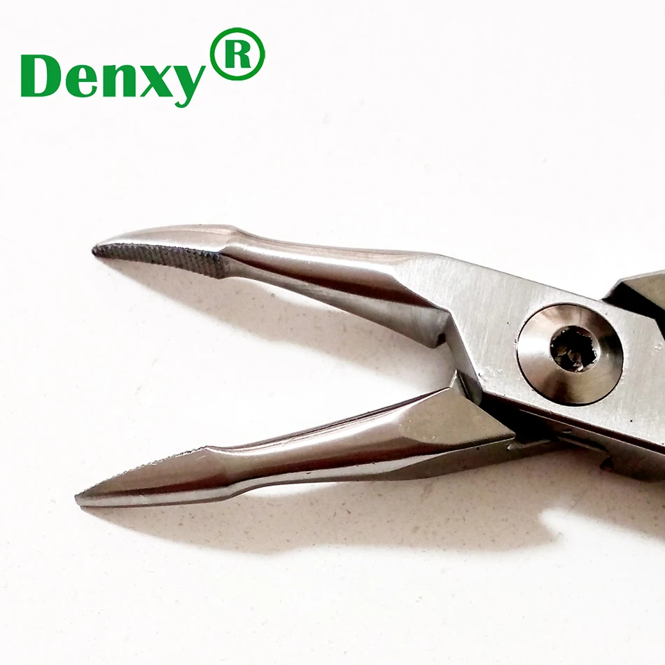 Denxy 1 Pcs Orthodontic Weingart Plier Stable Clamping Of Ortho Archwires And End Bending Dental Cutting Forcepts