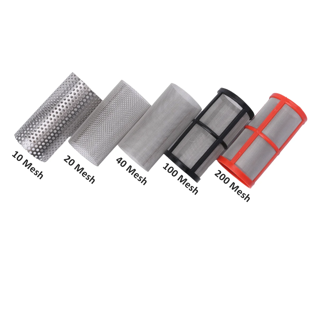 1 قطعة 1/2 "3/4" 1 "موضوع تصفية مياه الفولاذ المقاوم للصدأ حديقة الري سقي أنظمة التغشية مرشح الري بالتنقيط