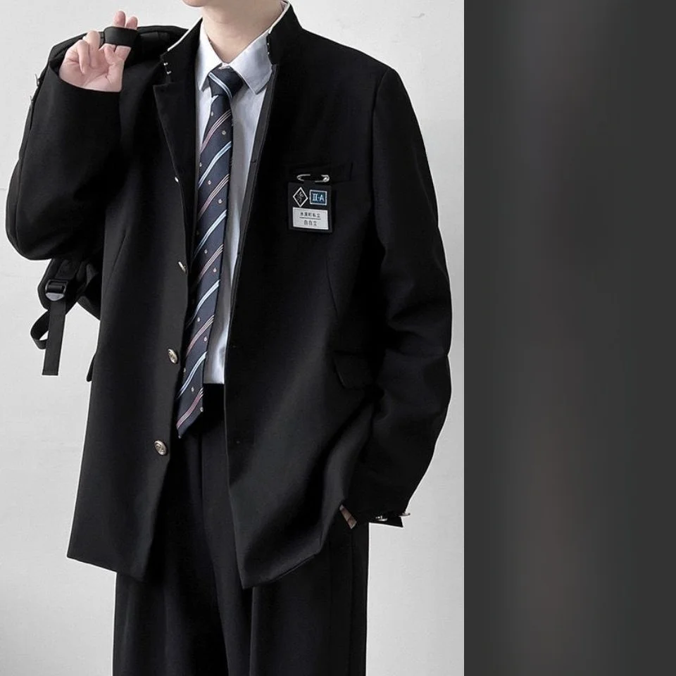 

Комплект школьной формы Hot Blooded High School Ringlet (мужская и женская версии): куртка и брюки, для класса.