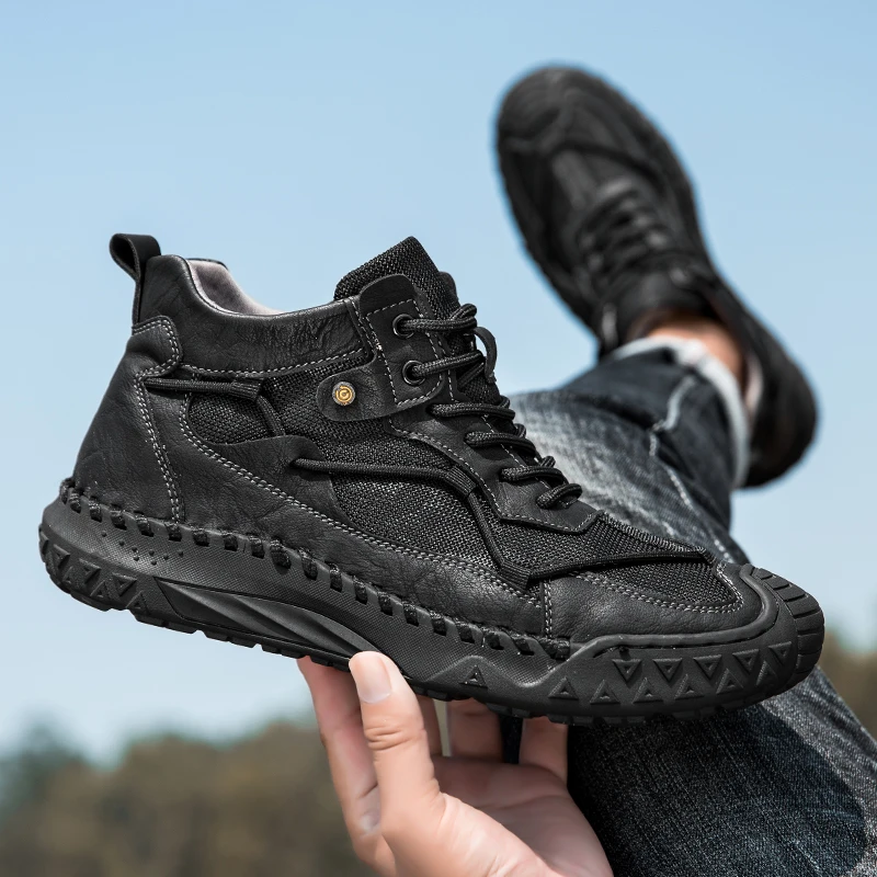 solid-color-casual-outdoor-sneakers-men-comfort-wearproof-non-slip-mountain-walking-travel-footwear