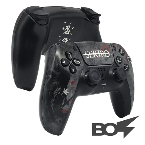 Reemplazo de carcasa de controlador Sekiro PS5, cubierta de placa frontal de juego completo con panel táctil, Compatible con BDM-010/020/030/040/050
