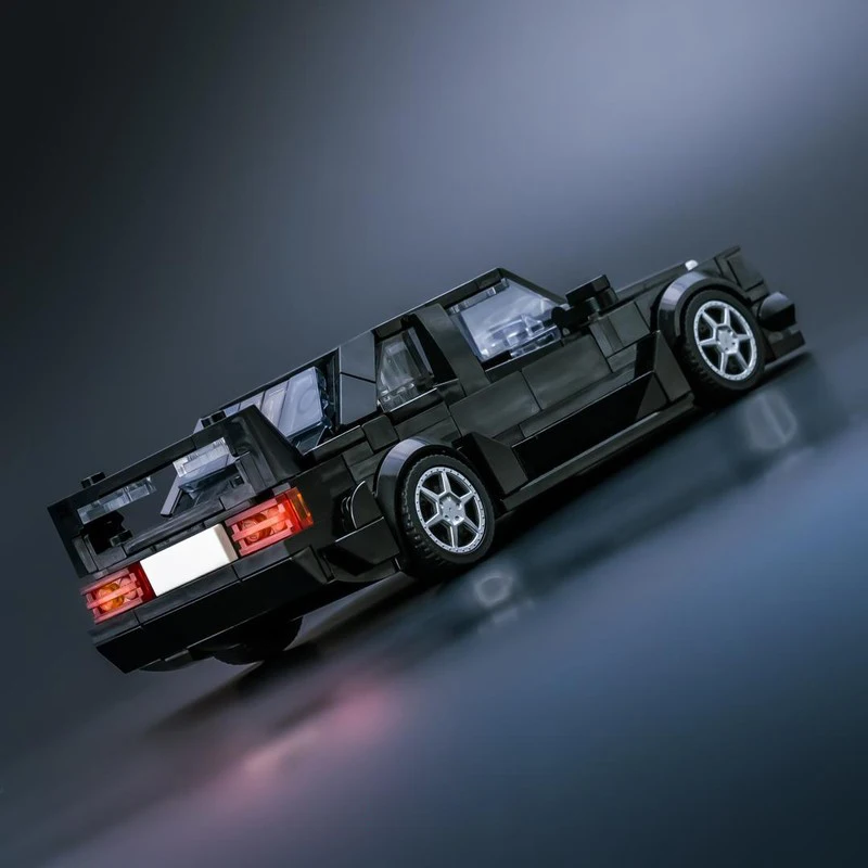 New products, MOC building blocks, exquisite car models, 190E evo II, modular design, DIY puzzle toy assembly set