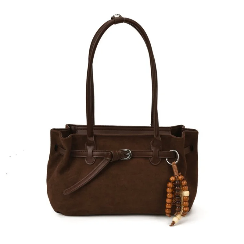 

Trendy Fashionable Leather Shopper Bag Large Capacity Minimalist For Women With Vintage High-End Commuter