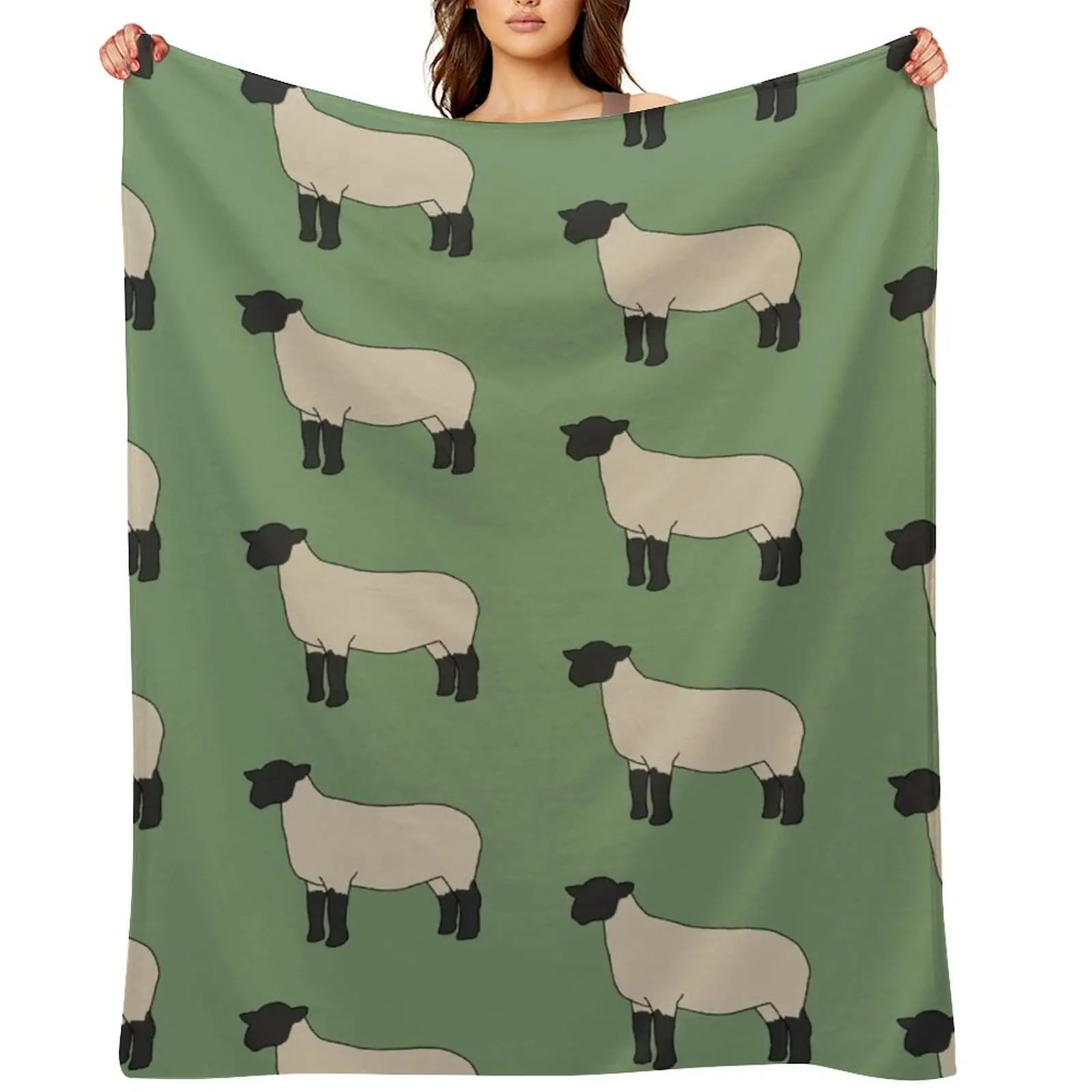 

Suffolk Sheep Throw Blanket Giant Sofa Extra Large Throw Blankets For Bed Blankets