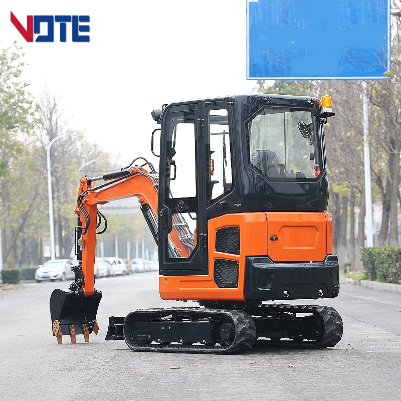 2000Kg Diesel Xe Đào Đất Mini Nhỏ Đào Với Giá Cả Cạnh Tranh Gặp CE EPA EURO 5 Phát Xạ