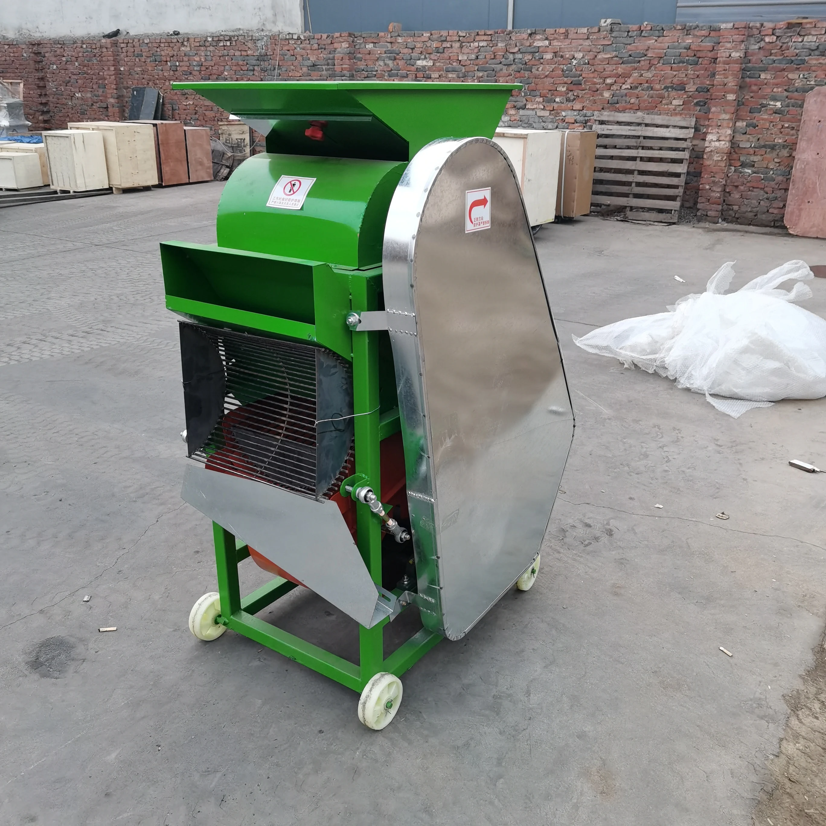 آلة قطف الفول السوداني الأوتوماتيكية بالبنزين ، درّاس أراكيس ، منتقي الفول السوداني ، آلة حصاد ، محرك تيار مستمر للمزرعة ، زراعية