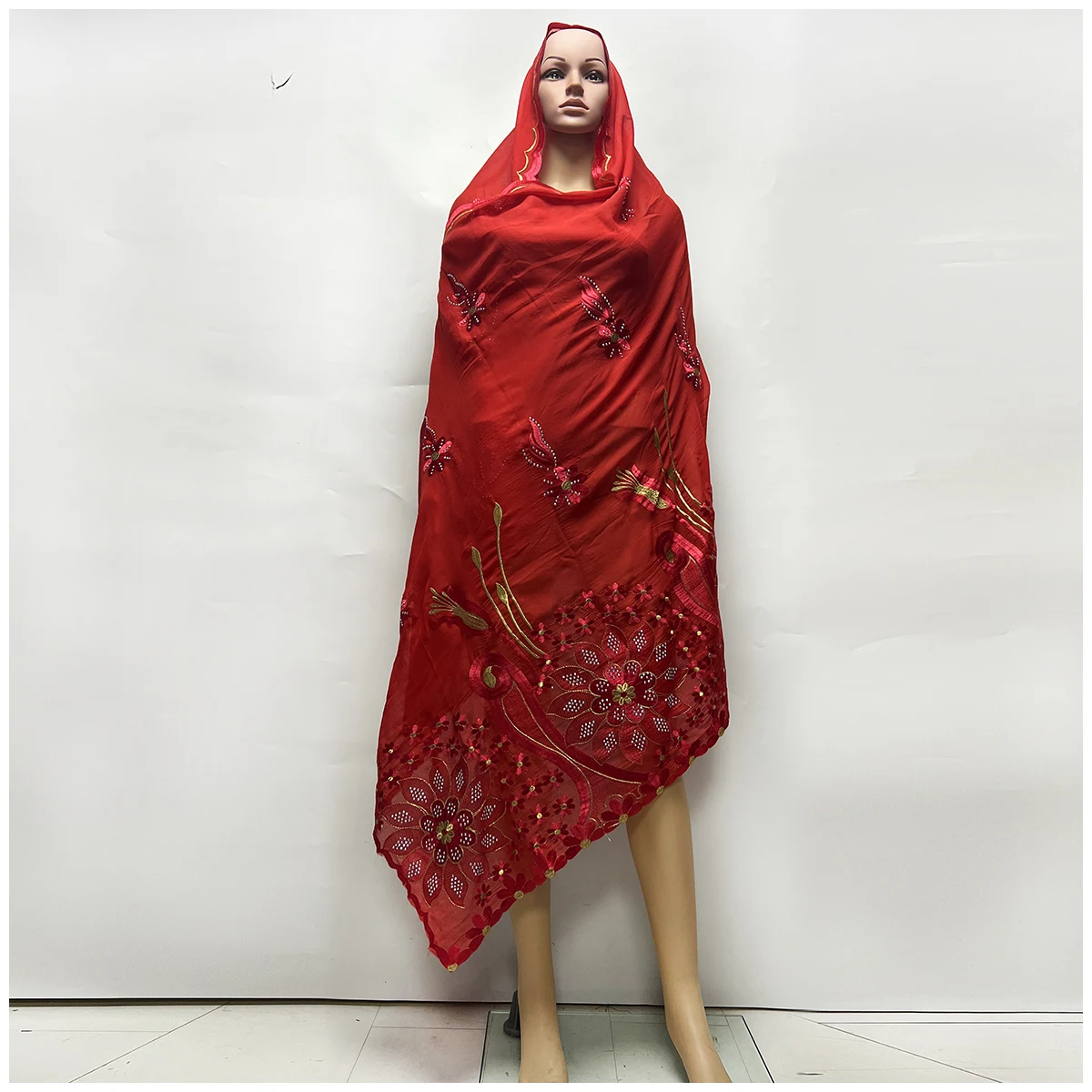 2024 New Design Good Quality Hot Sales Muslim Scarf 100% Cotton Scarf African Women Hijab Scarf Dubai Scarf on Wholesale price