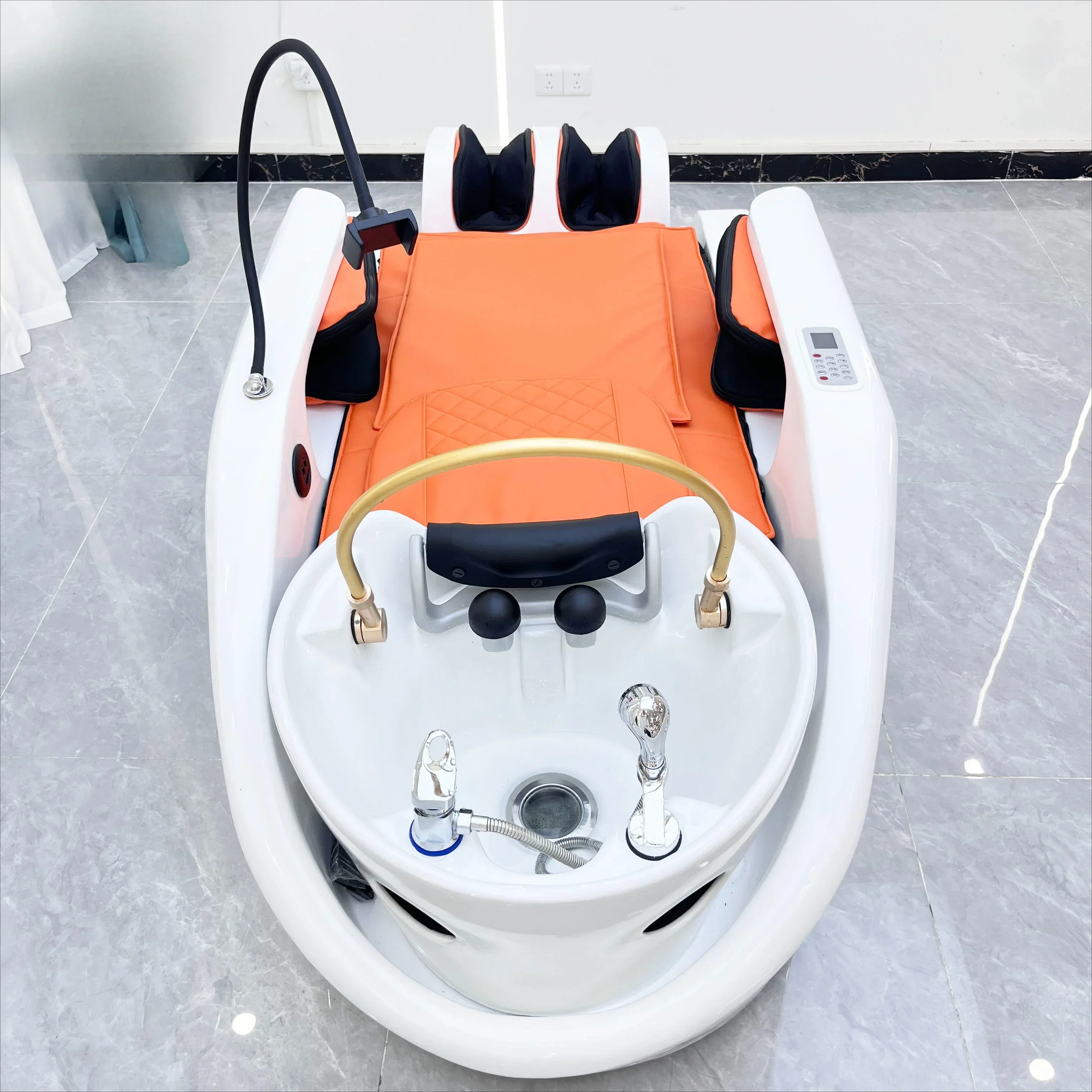 Salon Furniture Professional Head Spa Head Spa Bed Head Spa Table Washing Basin For Hair Salon Shampoo Chair Shampoo Basin