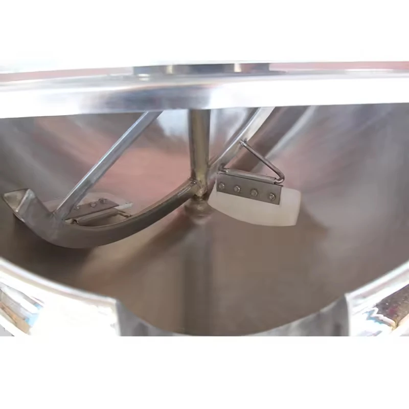 خلط السكر اثارة وعاء الطبخ سترة غلاية المعدات 50L 100L 200L الصناعية التلقائي التدفئة الكهربائية شراب الحلوى