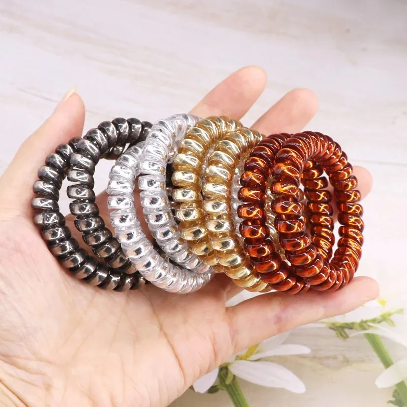 Hair Accessories for Women Hair Ring Rope Traceless Girls Gum Springs Elastic Hairbands Headdress Hair Ties Rubber Bands