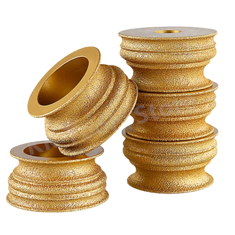 

1PC Dia 75mm 407# Side Brazing Diamond Edge Profile Grinding Wheel Abrasive Tools Abrasive Sharp Durable Marble Edge Grinding