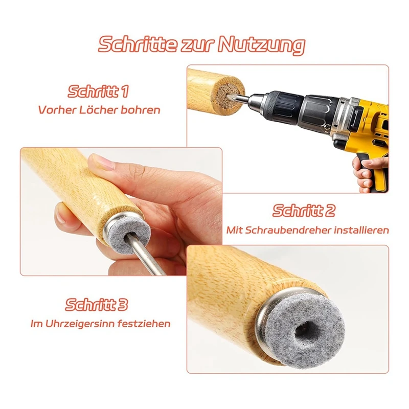 Filz gleiter Schrauben, 22mm Stuhl gleiter, Filz gleiter, Möbel gleiter, Stuhl beins chutz für Möbel, Stühle