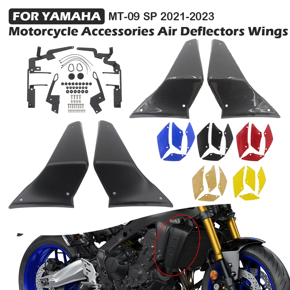 

Motorcycle Sport Downforce Naked Side Spoilers Aerodynamic Wing Deflector MT09 Accessories For Yamaha MT-09/SP 2021 2022 2023