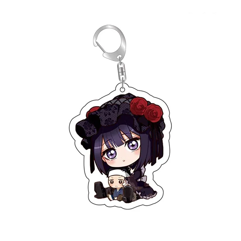 Cartoon My Dress-Up Darling Cute Acryic Keychains Kitagawa Marin Cos Baji Bag Parts Anime Accessories Keyrings