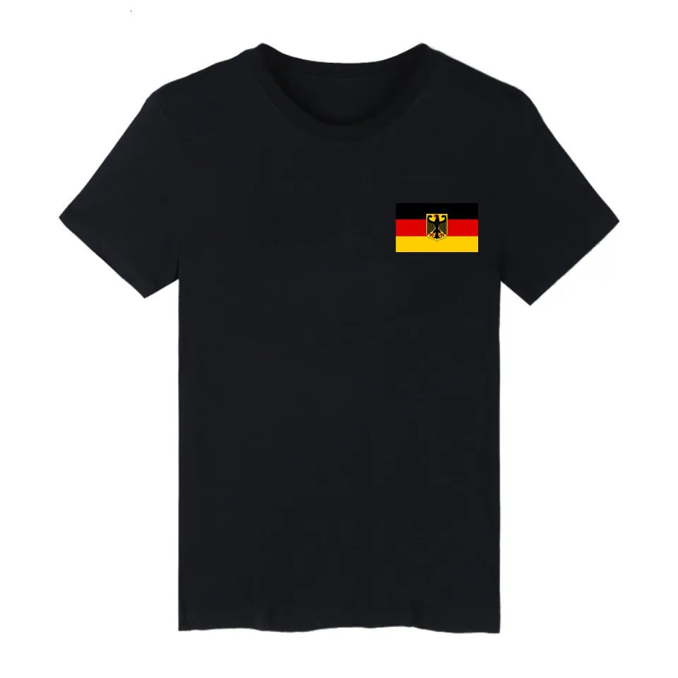 T shirt  black red yellow de deu german Deutschland germany flag For Decoration