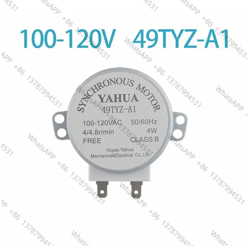 49TYZ-A1 microwave oven motor rotary table motor permanent magnet synchronous motor 100V-120V 4/4.8 rpm