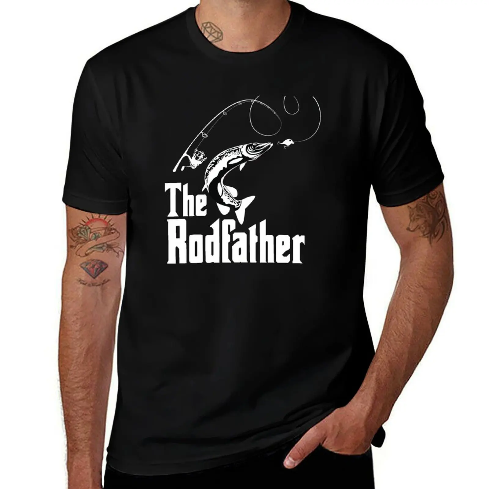 The Rodfather Fishing T Shirt T-Shirt essential t shirt T-Shirt