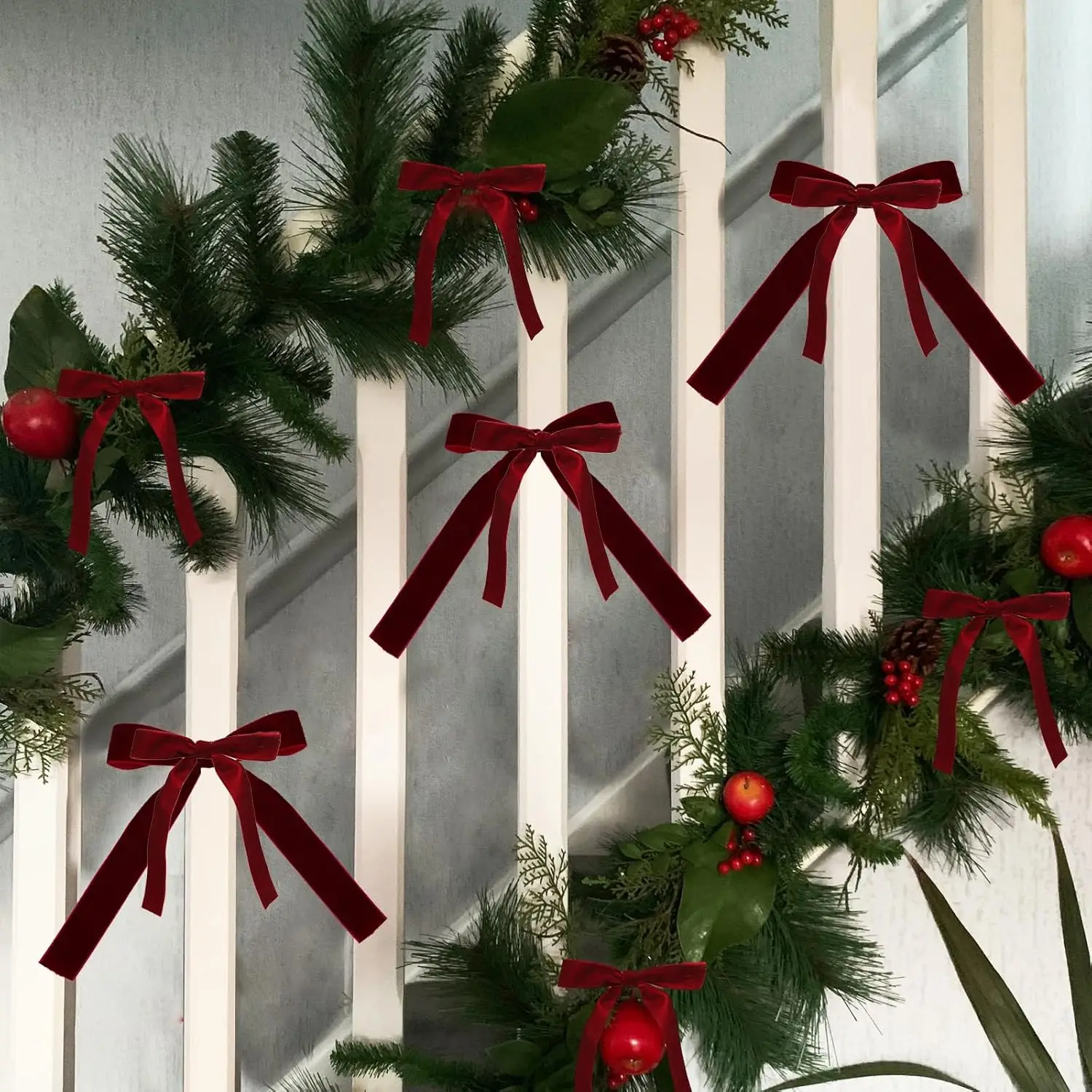 Kuuleyn Nastro di Natale, Nastro per Confezioni Regalo, 2 Rotoli Nastro di Natale 5m Nastro con Bordo Metallico Nastro per Confezioni Regalo Fai da Te per la Decorazione Domestica del Festival Kuuleyn Nastro di Natale, Nastro per Confezioni Regalo, 2 Rotoli Nastro di Natale 5m Nastro con Bordo Metallico Nastro per Confezioni Regalo Fai da Te per la Decorazione Domestica del Festival