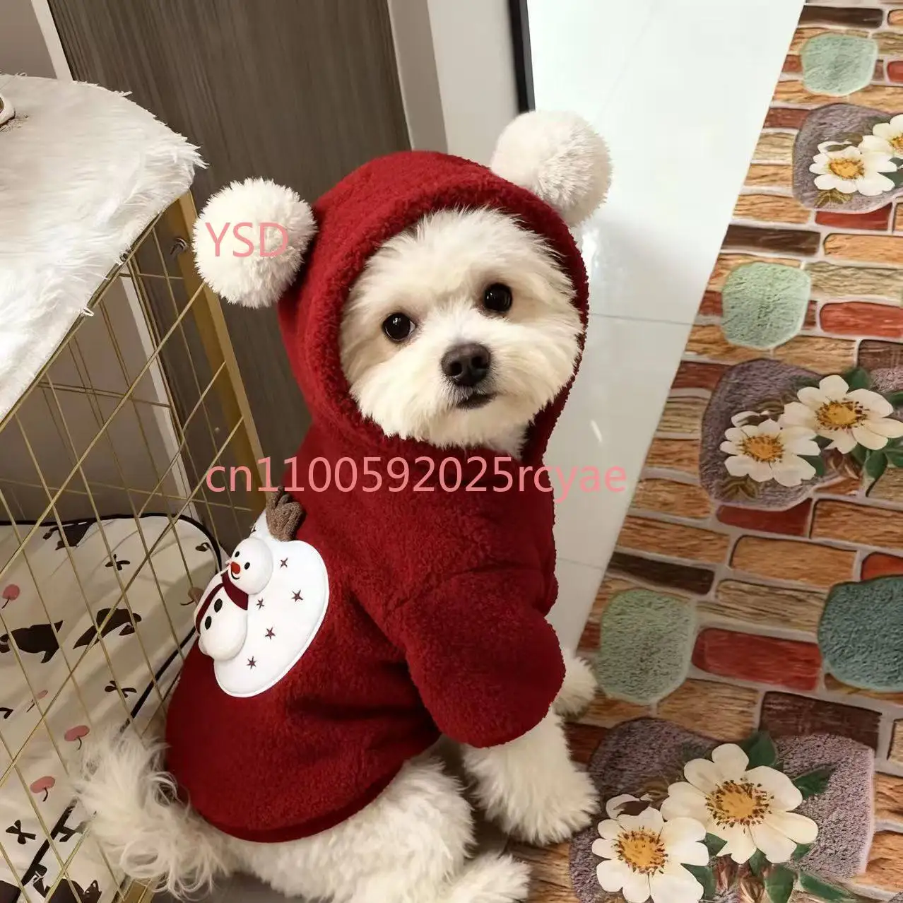 

Autumn and Winter Dog and Cat Jackets, Korean Version of New Products on The New Fried Street To Keep Warm and Handsome