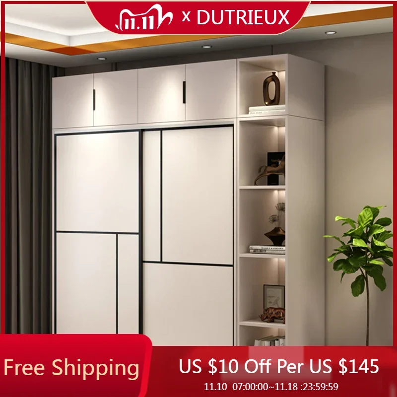 

Luxury Korean Detachable Clothes Rack Living Room Cabinets Shelf Organizer Somieres Y Marcos De Cama House Furniture