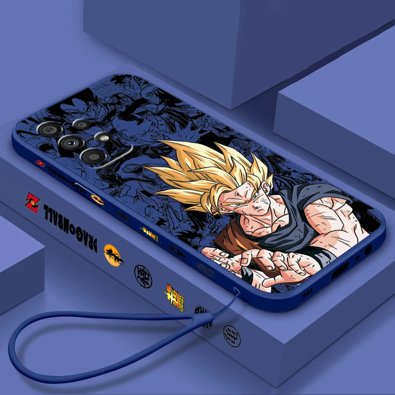 

Anime D-Dragon Ball Son Goku Liquid Left Rope For Samsung Note 20 10 A54 A31 A14 A03 A22 A34 A04 A24 A25 Ultra Plus 5G Funda