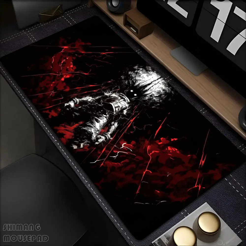 Tapis de souris avec impression HD, tapis de clavier Anime japonais H-hunter x H-hunter Gon, tapis de souris en caoutchouc pour ordinateur portable, tapis de souris pour jeux