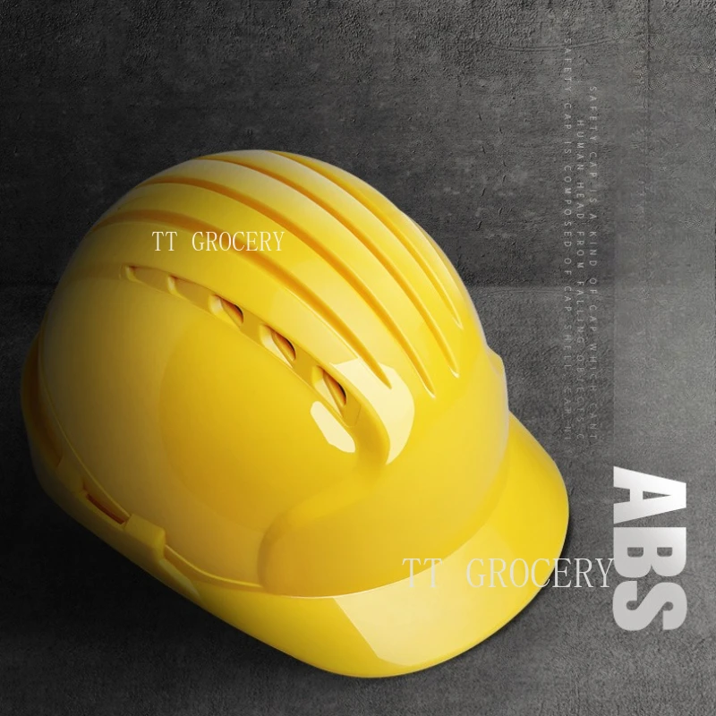 

Thickened Breathable ABS Safety Helmet - Labor Protection Hard Hat for Construction Engineering & Cycling