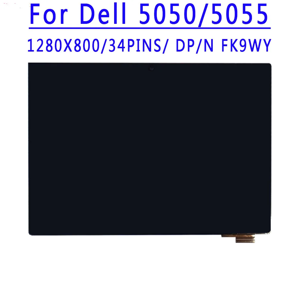 DP/N FK9WY FK9WY 10.1 inch 1280X800 34PINS 60HZ B101EAN01.7 LCD Screen Assembly With Touch For Dell Venue 10 Pro 5055 5050 5000