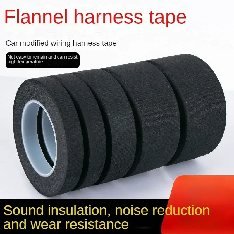 Flannel Electrical Engine Compartment Automotive Insulation Noise Reducation Wear-resistant Harness Tape