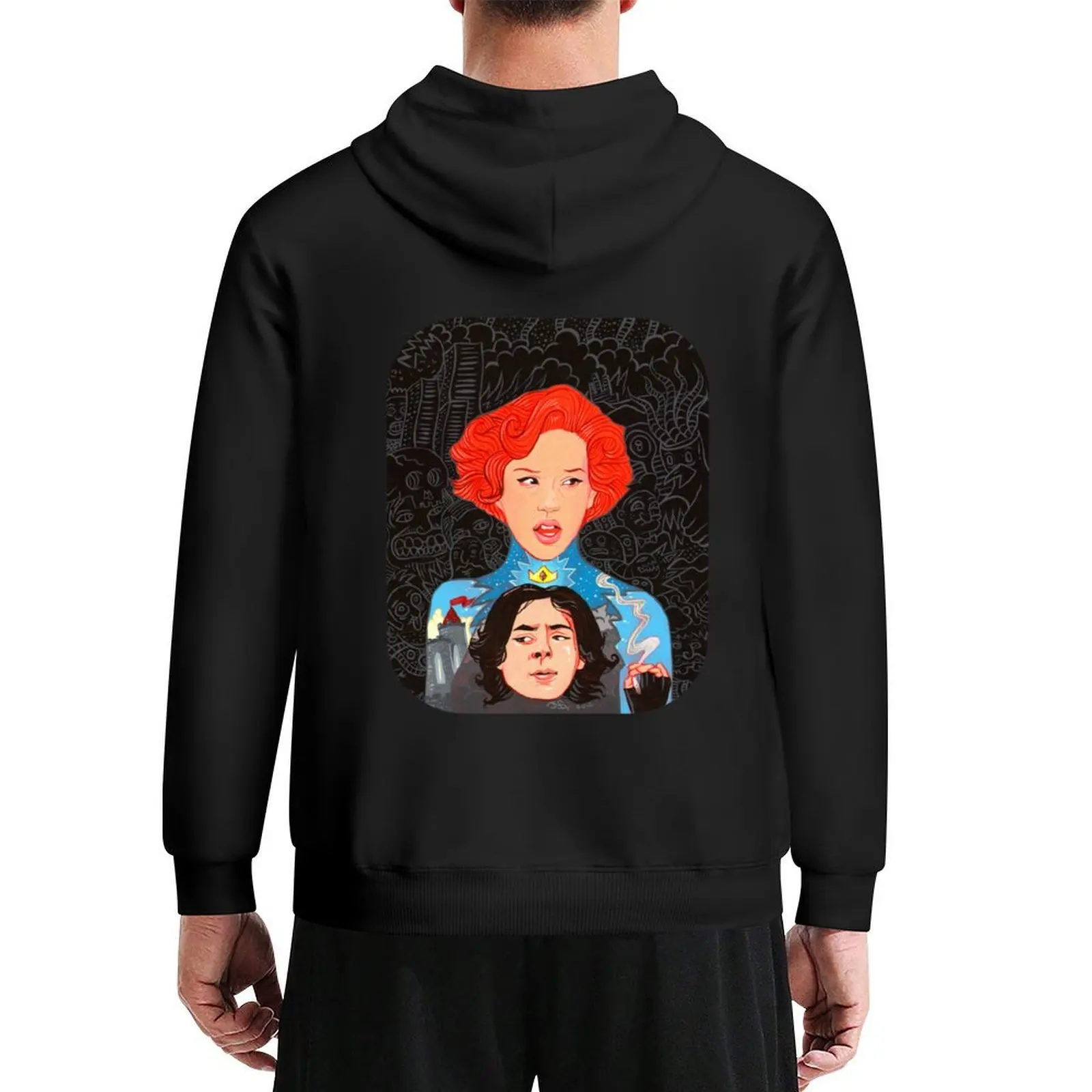 

Molly with Royal Bender Hoodie anime clothing japanese style men's autumn clothes graphic hoodies