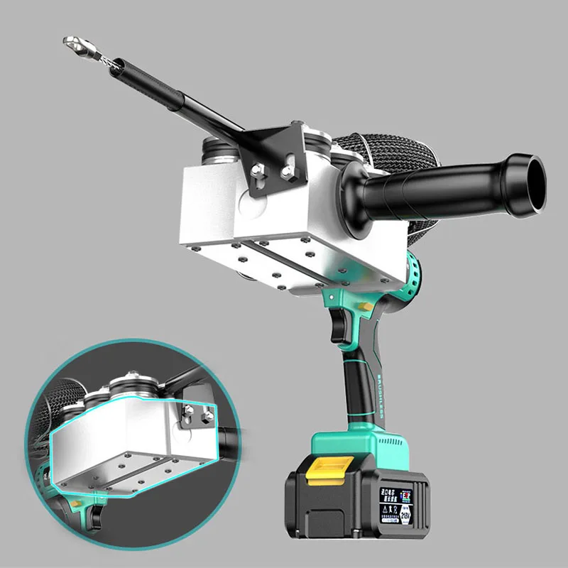 

Rechargeable Stringing Machine Automatic Electrician Wall Wiring Machine Wire Line Guide Puller Lead Machine 30M Cable