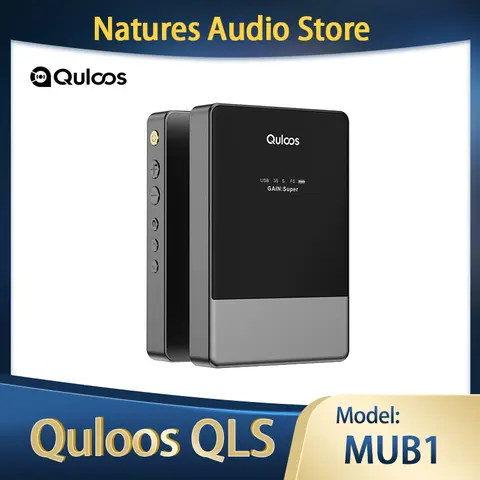 Quloos MUB1 Bluetooth Protable USB DAC 헤드폰 앰프 AMP 4*CS43131 칩 1100mW 출력 전력 LDAC/APTX 3.5/4.4mm