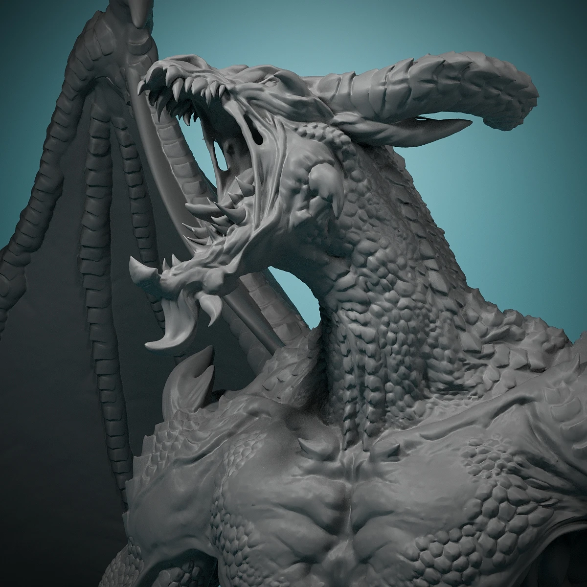 Bytdragon_wingedミニチュア未塗装樹脂モデル、戦術的なゲームロールプレイ、部屋の装飾、ホリデーギフトの選択に最適