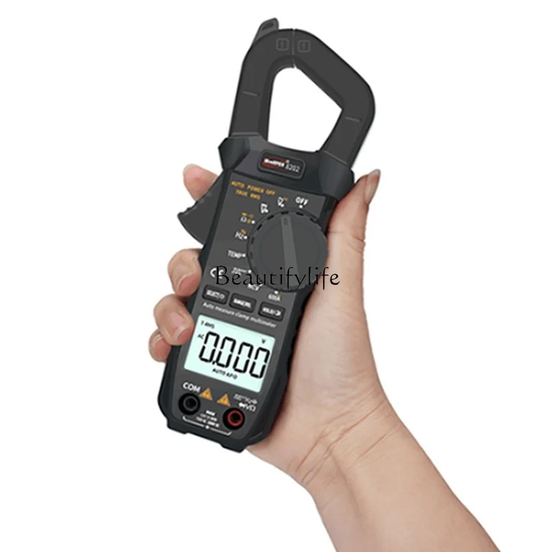 

*Cross-border AC clamp meter ET8202 cross-border special display for refrigeration 5999 automatic range